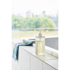 山崎実業 山崎実業 ミスト たっぷり洗剤が出るディスペンサーシャンプー ホワイト 1547