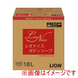 ライオンハイジーン ライオンハイジーン 330003 レオナイス ボディソープ 18L ハーバルフローラルの香り
