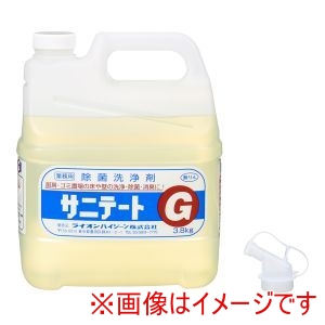 ライオン商事 LION PET ライオン サニテートG 床 壁等の除菌消臭洗浄剤 3.8kg