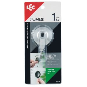 レック LEC レック ジェル吸盤ツールフック 小 1個入 H00481