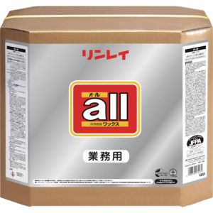 リンレイ リンレイ 574536 床用樹脂ワックス オール 18L RECOBO メーカー直送 代引不可 北海道沖縄離島不可