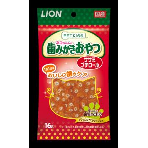ライオン商事 LION PET ライオン ペットキッス オーラルケア ササミ プチロール 16g