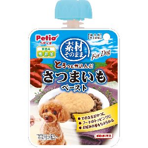 ペティオ Petio ペティオ 素材そのまま とろっと煮込んだ さつまいも ペースト For Dog 90g