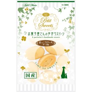ペティオ Petio ペティオ アドメイト プチスイーツ ほっこりケーキ チーズ味 8個入 Petit Sweets 犬 おやつ