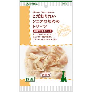 ペティオ Petio ペティオ アドメイト こだわりたいシニアのためのトリーツ 素材ソフト鶏ササミ 65g
