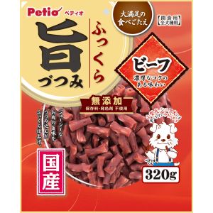 ペティオ Petio ペティオ ふっくら旨づつみ ビーフ 320g