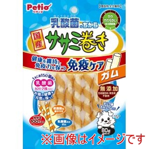 ペティオ Petio ペティオ 乳酸菌のちから ササミ巻き 80g