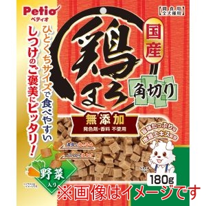 ペティオ Petio ペティオ 鶏まろ 無添加 角切り 野菜入り 180g