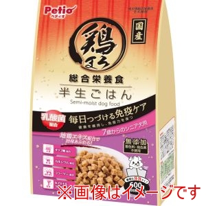 ペティオ Petio ペティオ 鶏まろ 総合栄養食 半生ごはん 7歳からのシニア犬用 600g