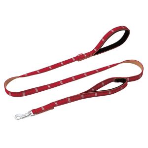 ペティオ Petio ペティオ BASIC PLUS ロンバスリード Mサイズ レッド 小型犬 ～20kg 引きひも