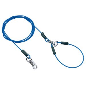 ペティオ Petio ペティオ タフギア ロングワイヤーチェーンプラス4.5mm ブルー