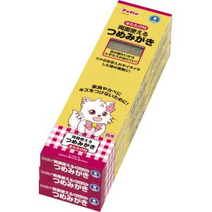 ペティオ Petio ペティオ 両面使えるつめみがき 3コパック 猫 爪とぎ 爪研ぎ 爪みがき