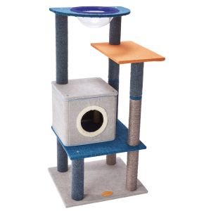 ペティオ Petio ペティオ ねこまどフロートテラスキャットポール ハウス Petio
