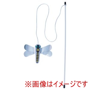 ペティオ Petio ペティオ カシャカシャじゃらし 白銀なトンボ