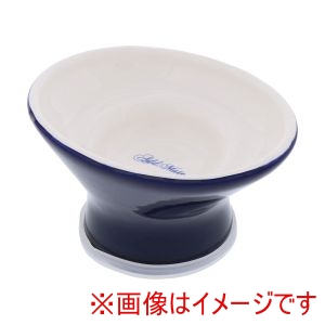 ペティオ Petio ペティオ ヒゲがあたりづらく食べやすい猫用脚付き食器 マゼランブルー