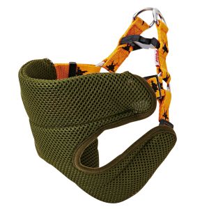 ペティオ Petio ペティオ メリカジ スターベストハーネス S オレンジ 胴輪 小型犬 胴回り～55cm