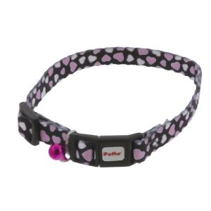 ペティオ Petio ペティオ CAT COLLAR ハートカラー ブラック