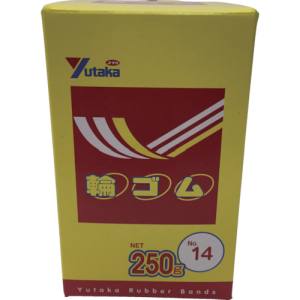 ユタカメイク Yutaka ユタカメイク TTB-1425 輪ゴム箱入り 14 250g