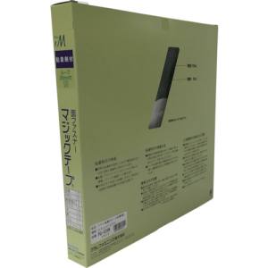 ユタカメイク Yutaka ユタカメイク PG-526N 粘着付マジックテープ切売り箱 B 25mm×25m ブラック