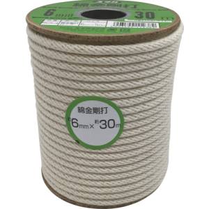 ユタカメイク Yutaka ユタカメイク RCX-4 綿金剛打ロープ ボビン巻 6mm×30m