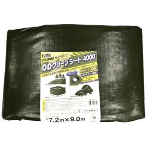ユタカメイク Yutaka ユタカメイク OGS-416 4000 ODグリーンシート 7.2m×9.0m