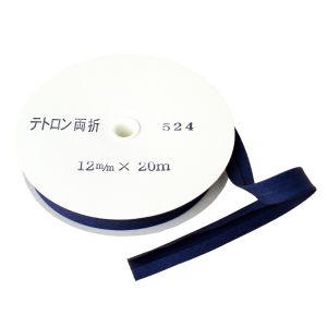 渡辺布帛工業 アサヒ アサヒ バイアステープ テトロンバイアス 両折 12mm巾×20m巻 ハナコン Col.524  FTB12-524-20