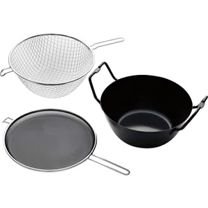 和平フレイズ FREIZ 和平フレイズ ラバーゼ 鉄揚げ鍋セット 22cm LB-098