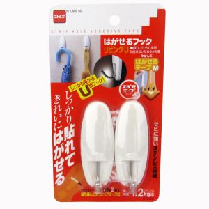ニトムズ Nitto ニトムズ H3000 はがせるフック リビングU