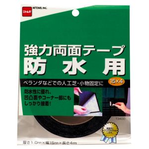ニトムズ Nitto ニトムズ T3400 強力両面テープ 防水用 15mm×4M
