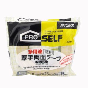 ニトムズ Nitto ニトムズ 523 多用途厚手両面テープ POS 25mm×15M