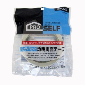 ニトムズ Nitto ニトムズ J1230 ハンディカット 透明両面テープ 20mm×15M