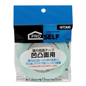 ニトムズ Nitto ニトムズ J1291 両面テープ 凹凸面用 15mm×10M