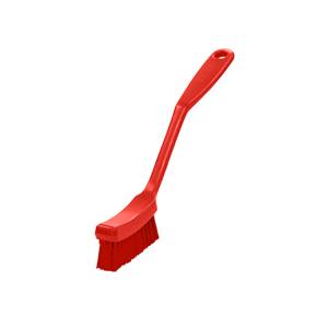 高砂 高砂 57012 ディッシュ磁性ブラシ スリム HPMシリーズ 22×285×25mm レッド