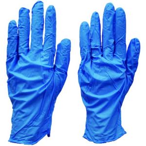 ダンロップ DUNLOP ダンロップ 9560 NS480ニトリル極薄手袋 S ブル 100枚入