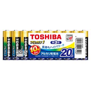 東芝 東芝 LR6AN 20MP アルカリ乾電池 アルカリ1