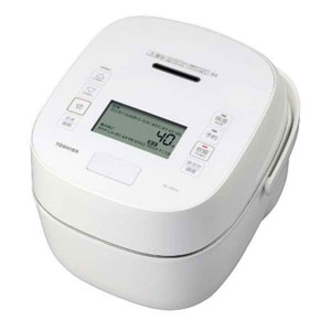 東芝 TOSHIBA 東芝 TOSHIBA RC-10VSV-W 真空圧力IH炊飯器 炎匠炊き 5.5合炊き グランホワイト