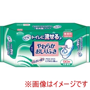 リブドゥコーポレーション リブドゥコーポレーション 295669 92078 リフレ トイレに流せるやわらかおしりふき 90枚入