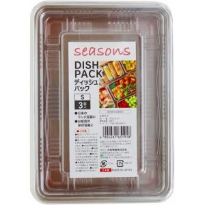 大和物産 大和物産 シーズンズ ディッシュパック S 3組入