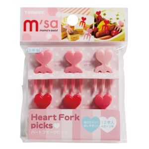 トルネ TORUNE トルネ ハートフォークピック 12本入 P-2869 お弁当