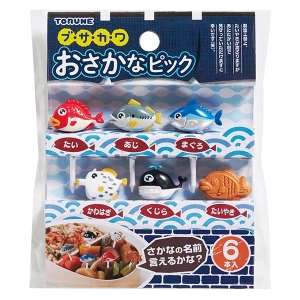 トルネ トルネ ブサカワおさかなピック 6本入 P-3591