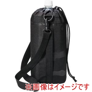 トルネ TORUNE トルネ ペットボトルカバー Camo ショルダーベルト付 1.5～2L用 ブラック P-3644