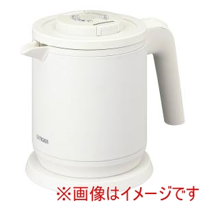 タイガー TIGER タイガー 蒸気レス電気ケトル わく子 PCK-H060マットホワイト