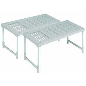 天馬 TENMA 天馬 ピタッ！と 伸びるん棚 2台入り ベージュ