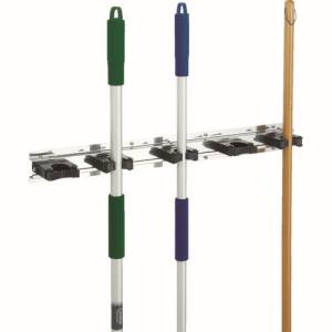 テラモト テラモト CE-491-005-0 ステンモップハンガーTI壁掛式 5本掛