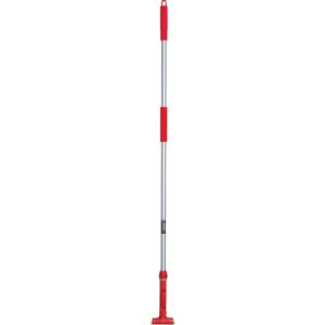 テラモト テラモト CL-374-110-2 FXハンドルアルミ柄 1380mm レッド メーカー直送 代引不可 北海道沖縄離島不可