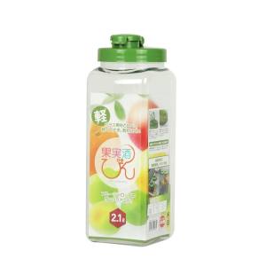 タケヤ化学工業 タケヤ化学工業 果実酒びん S型 スリム 2.1L みどり