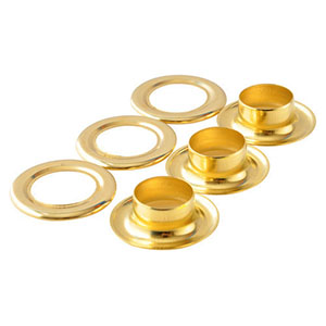 アークランドサカモト アークランド RH-15B 両面ハトメ 真鍮製 15mm 10組入