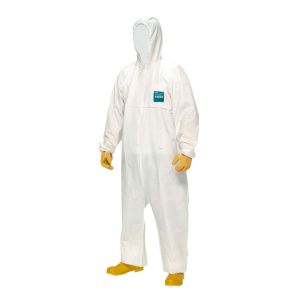 アークランズ アークランズ 1800WXL Arclands 使い捨て式マイクロガード作業服 メンテナンス 塗料作業用 XLサイズ