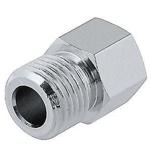 アークランドサカモト アークランド C-91 異径 中間ニップルソケット 1/8G(PF)×1/4G(PF)