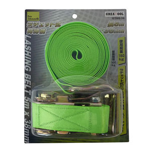 アークランドサカモト アークランド GTND-38 ラチェット式ベルト荷締機 38mm×5m GREATTOOL